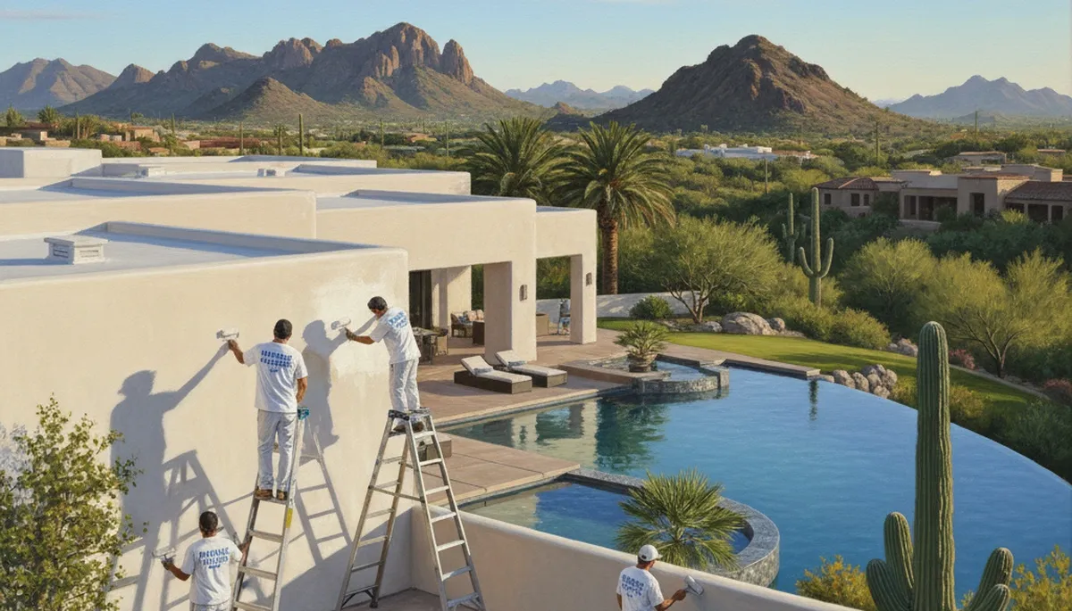 Painting contractor in Glendale, AZ delivering professional interior and exterior painting services