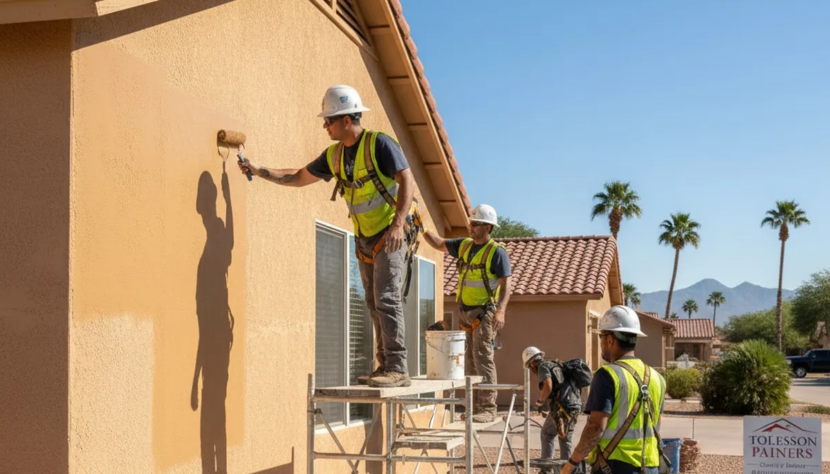 Painting contractor team serving Glendale, AZ with professional interior and exterior painting services